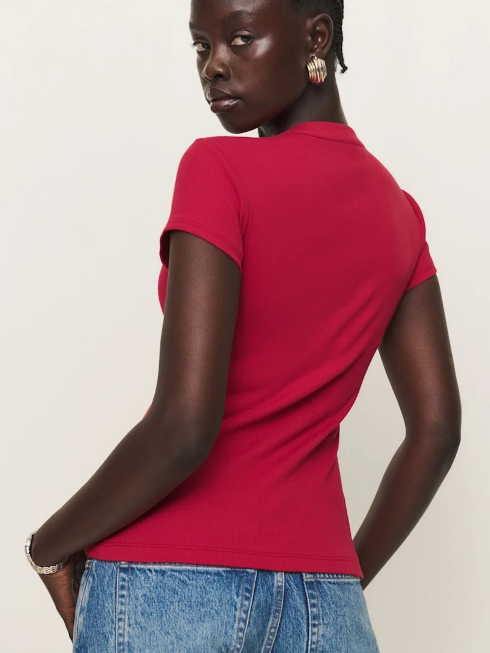 NWT Reformation Raelynn Knit Top - Picture 4 of 4